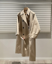 P3 Meta Weekend Texture Good Imported Fabric Lady Easy Version Down-shoulder Windcoat Jacket