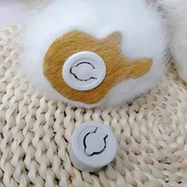 Simulation Animal Sounder Child Plush Toy Accessories Cat Dog Chirping Electronic Sounder Press for a Three Sound