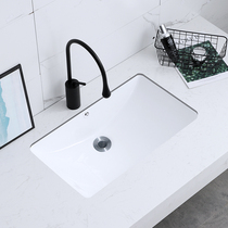 Kaidi Fan ceramic basin Oval square recessed wash basin bathroom cabinet wash basin toilet