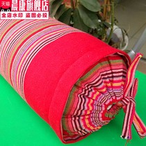 A2 Old coarse cloth large cylindrical pillowcase cervical pillow outer leather pillowcase buckwheat shell waist pillow cervical spine repair pillow skin