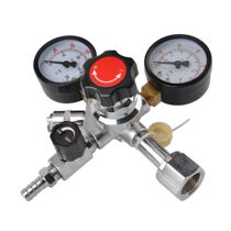 Carbon dioxide cylinder beer decompression gauge CO2 pressure reducing valve cylinder pressure gauge craft home brew beer single and double out