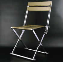 Shu Qiao Maza outdoor folding stainless steel portable padded adult simple old fishing chair home back stool