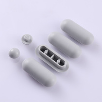 Toilet cover cushion gasket Seat ring cover plate Silent non-slip plastic rubber pad Seat toilet mat cover accessories