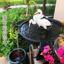 Waterfall landscape garden fake landscape pond simple feng shui big bowl ornaments circulating water small landscape