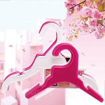 Pet clothes plastic dog hangers cat hangers environmental hangers pet supplies excellent quality two colors