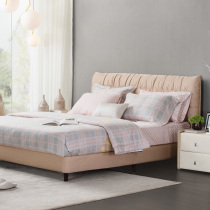 Xilinmen XR1810 fabric bed Knitted fabric Russian alpine pine