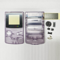 Nintendo GBC console new GBC console shell GBC shell transparent purple