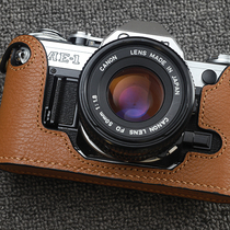 CANON AE-1 AE-1P A-1 Handmade Cowhide Camera Case Funper Design