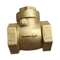 All copper horizontal check valve check valve check valve water pump valve bottom valve water pipe water meter check back 4 minutes 6 minutes 1 inch 1 2