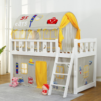 Childrens bed tent Boy indoor game house Bed canopy Bunk bed Bunk bed Princess bed curtain fall-proof split bed God