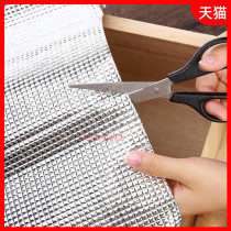 Aluminum film moisture-proof cabinet mat Japanese drawer pad aluminum foil oil-proof waterproof insect-proof thickened kitchen wardrobe pad paper