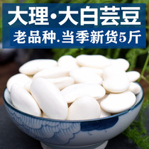 White kidney beans 2500g Baiyun beans New bulk big white beans Yunnan farmers produce their own premium bean flour waxy