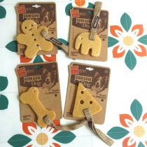 GiGwi expensive for dental cleaning film dog toy Teddy golden hair resistant to bite grinding rubber tooth cleaning