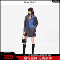 (Mall same section) Taiping bird 2022 Early spring New Cognitive Horn Sleeves sweaters A1EAB3602