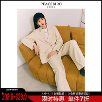 Ouyang Nana Tongan Taiping bird casual suit jacket woman 2022 spring autumn new advanced senses little sub-suit