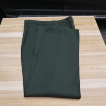 New pine branch Green imitation wool serge winter pants winter thick military fans belt fart pocket casual pants straight pants pants