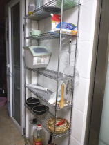 Long 70 80 90cm wide 20 kitchen gap shelf household shelf small slit narrow slit storage rack customized