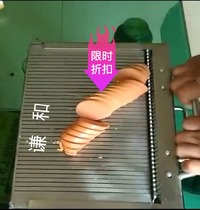 Qianhe factory hand pressure cutting cold skin machine Luncheon meat ham sausage duck blood tofu slicing artifact slicer