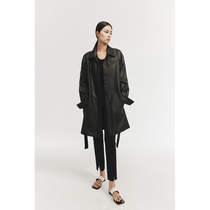 CHICJOC spring and summer god-grade single fashionable 3-color closed eyes into Japan imported fabric shirt-style leather jacket
