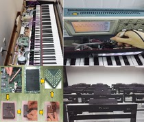 Chip-level repair and repair electronic piano synthesizer repair mainboard Chinese and foreign Full-brand DIY
