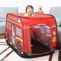 Childrens tent indoor boy bed sleeping game folding car tent toy free of installation Outdoor