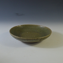 Antique porcelain retro Southern Song style Longquan kiln celadon porcelain plate plate antique antique collection ornaments