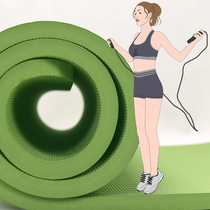 Sound-proof rope skipping mat for home silent indoor special yoga mat cordless children thick non-slip weight loss professional TPE