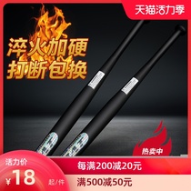Super hard thickened alloy steel baseball bat Fighting weapon Family defense products Baseball bat Car self-defense Baseball bat