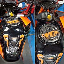 Suitable for KTM motorcycle original fuel tank sticker set DUKE 390 DUKE 200 fuel tank cap fish stick