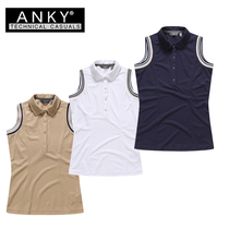 333 Netherlands imported ANKY summer womens equestrian horse riding sleeveless shirt POLO shirt equestrian shirt