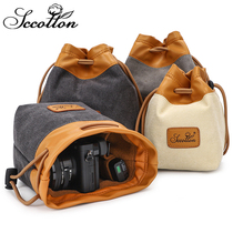 Mini SLR camera lens bag simple portable digital camera inner bag multi-function waterproof lens storage bag