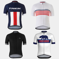 2021 new TREK Summer comfort Casual Fashion Bike Riding Sport Suit Men And Women Short Sleeve Blouses