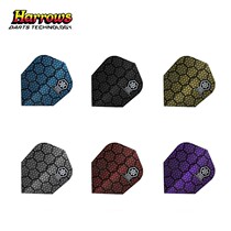 British HARROWS ATOMIC series professional PET multi-color small square darts dart wing dart leaf competition tail