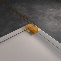 Metal strips aluminum alloy tiles Edge Press strips wooden floors metal seams edge flooring threshold strip decoration