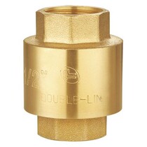 Brass check valve Vertical with spring pipe water with internal thread large flow anti-backflow pump check all copper valve