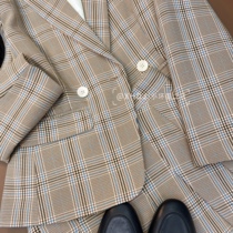 Guest supply list ~ cut the man and kill the neighbors good girl retro College wind age reduction suit short pleated skirt womens suit