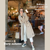 Pumpkin Valley Private Wear Feel ~ Windsuit Woman Mid 2021 Spring autumn new Temperament Loose Jacket F0024