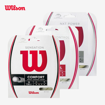 Wilson Wilson Willy Training Competition Composite Imitation Tennis Cord Wire Polyester Line Hard Wire Tennis Line