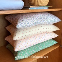 fafamarket shopkeeper left his own Korean homemade soft floral childrens pillowcase for thousands of years