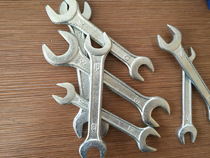 Factory direct high strength open-end wrench forging wrench double-head manual wrench simple open-end wrench