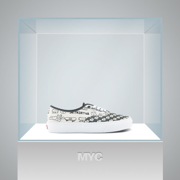 Совместный бренд Vans Otw Nuttsh x Vans Authentic ретро мужской и женщины обувь  VN0A5KS9BPR