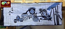 Special Promotion Batik Painting Guizhou Miao Batik Batik Decorative Wall 105 * 40CM