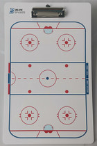 2021 Blue sports ice hockey tactical board ice hockey coach explanation version student teaching Board ice hockey teaching