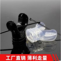 Diving bite mouth secondary head universal glue bite head snorkeling breathing tube mouth bite protection tongue respirator tongue rest bite mouth
