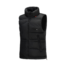  Li Ning 19 winter basketball series womens fashion warm white duck down down vest AMRP004-1-2