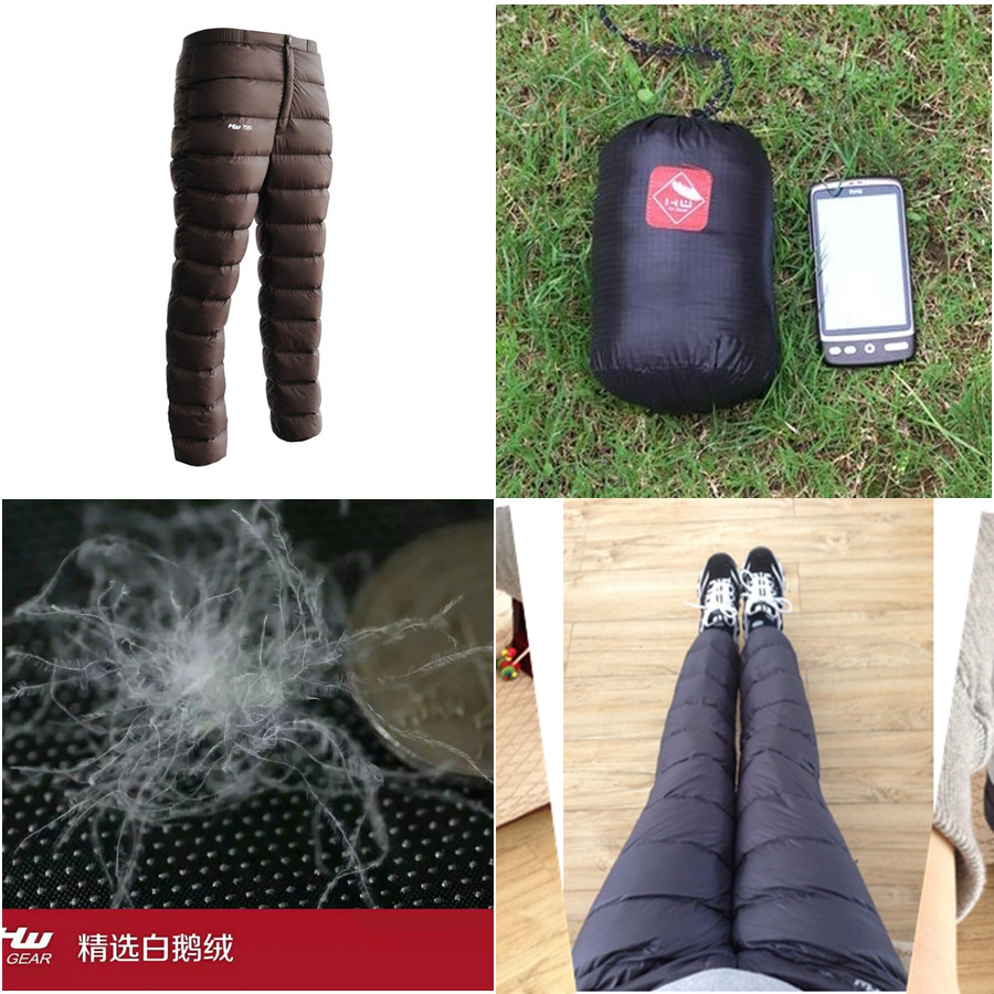 Huawei Bogda Ultra-Light Outdoor and Outdoor Adventure Mountaineering Down Trousers and Velvet Trousers 750 Peng can be accepted