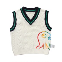 Bala Bala Boys Toddler Knit Waistcoat 2022 Spring Dress New Child Vest Kan Shoulder Tide 201122122101