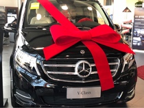 Auto show decoration bow car 4s shop Exhibition Hall exhibition car layout new car delivery car pick-up ceremony gift flower