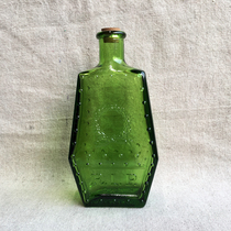vintage 70 Wheaton coffin shaped poison bottle large non-NBHD NGAP (green)