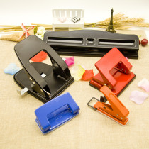 Single hole three hole double hole punching machine paper file binding punch manual 123 two hole punch hole punch